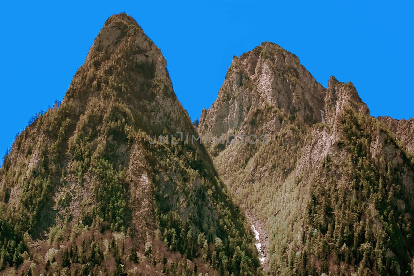 Bucegi Mountains - part of the Southern Carpathians group of the Carpathian Mountains in Romania