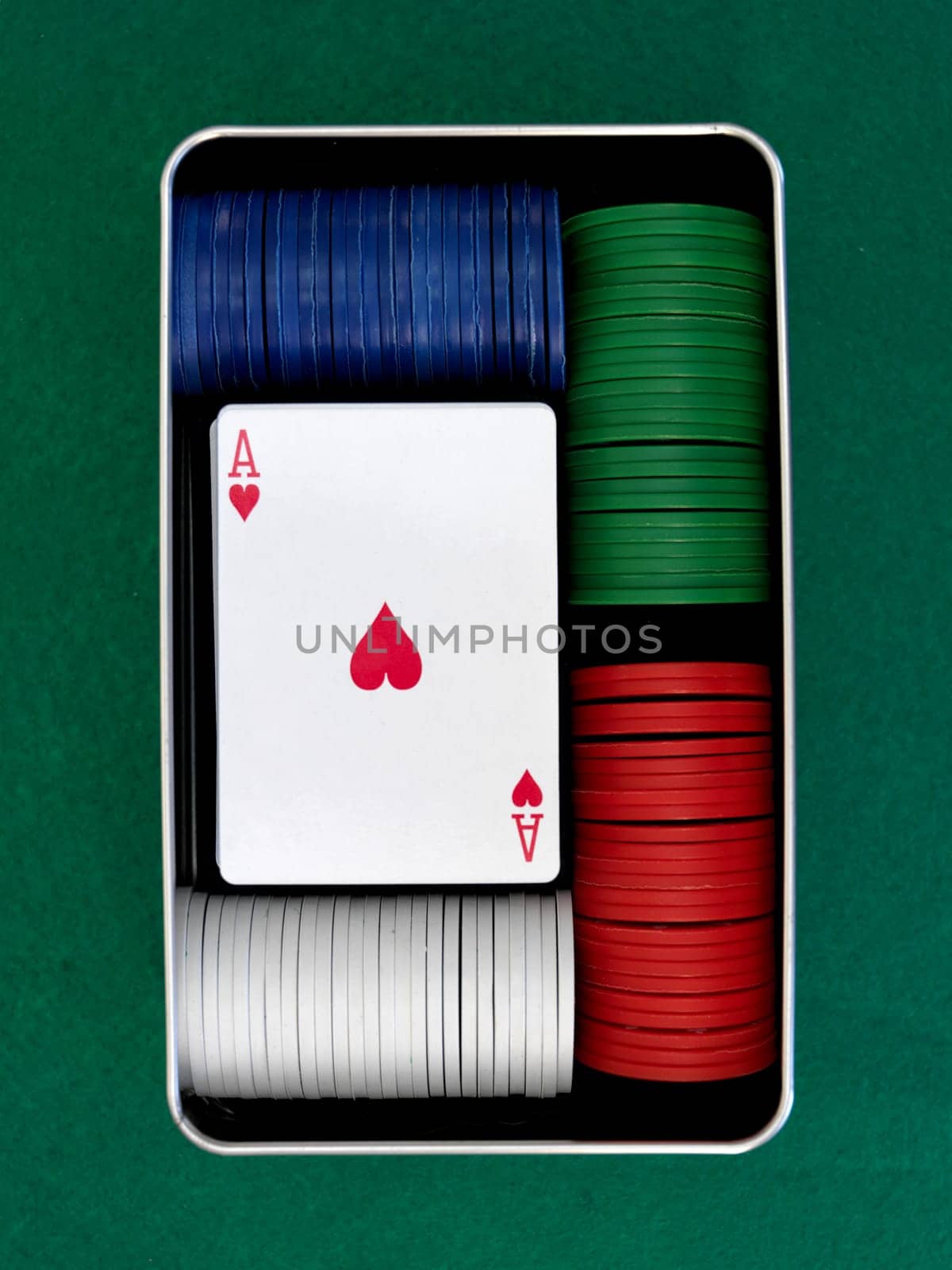 A close up shot of a card game