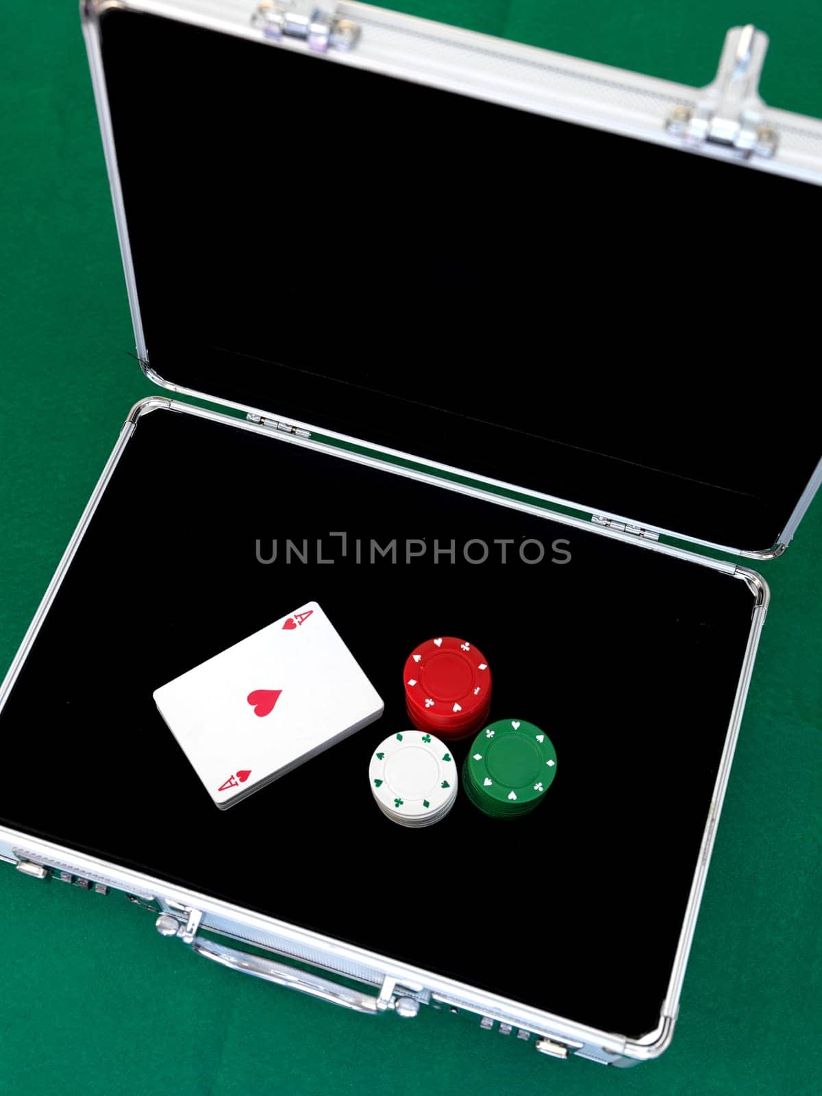 A close up shot of a card game