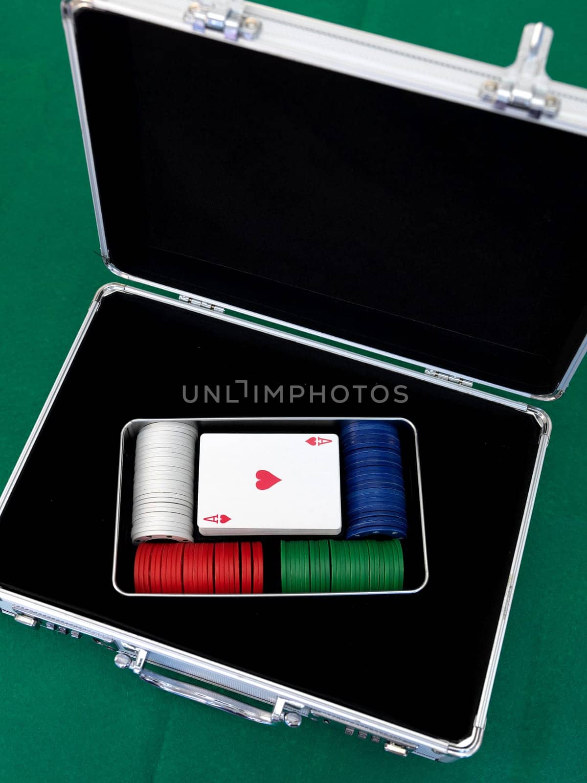 A close up shot of a card game