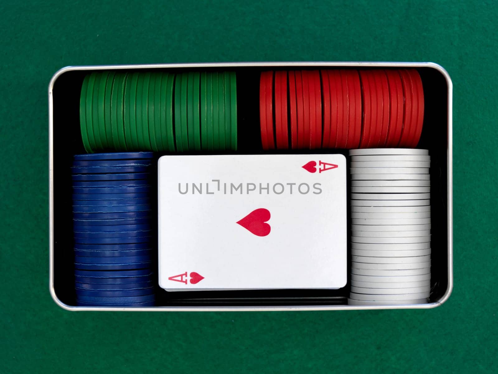 A close up shot of a card game