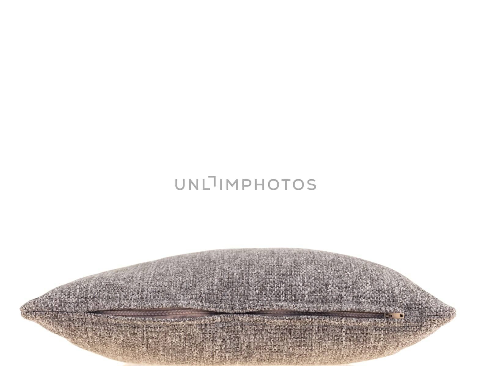 A close up shot of couch cushions