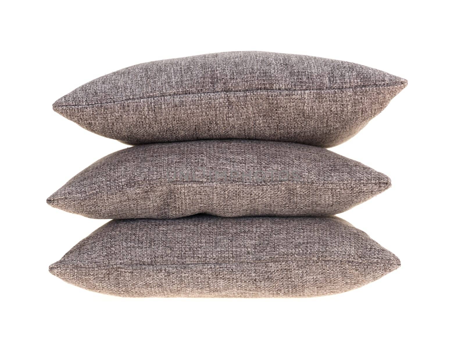 A close up shot of couch cushions