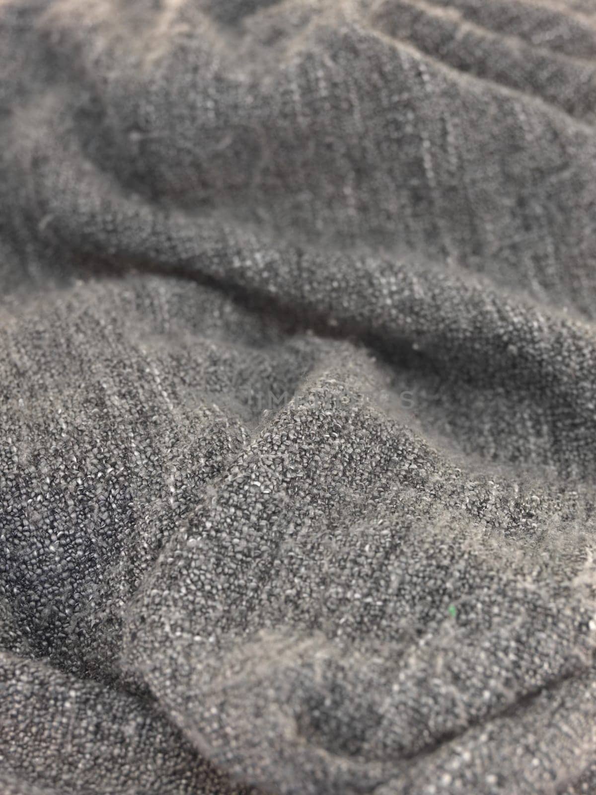 A close up shot of couch cushions