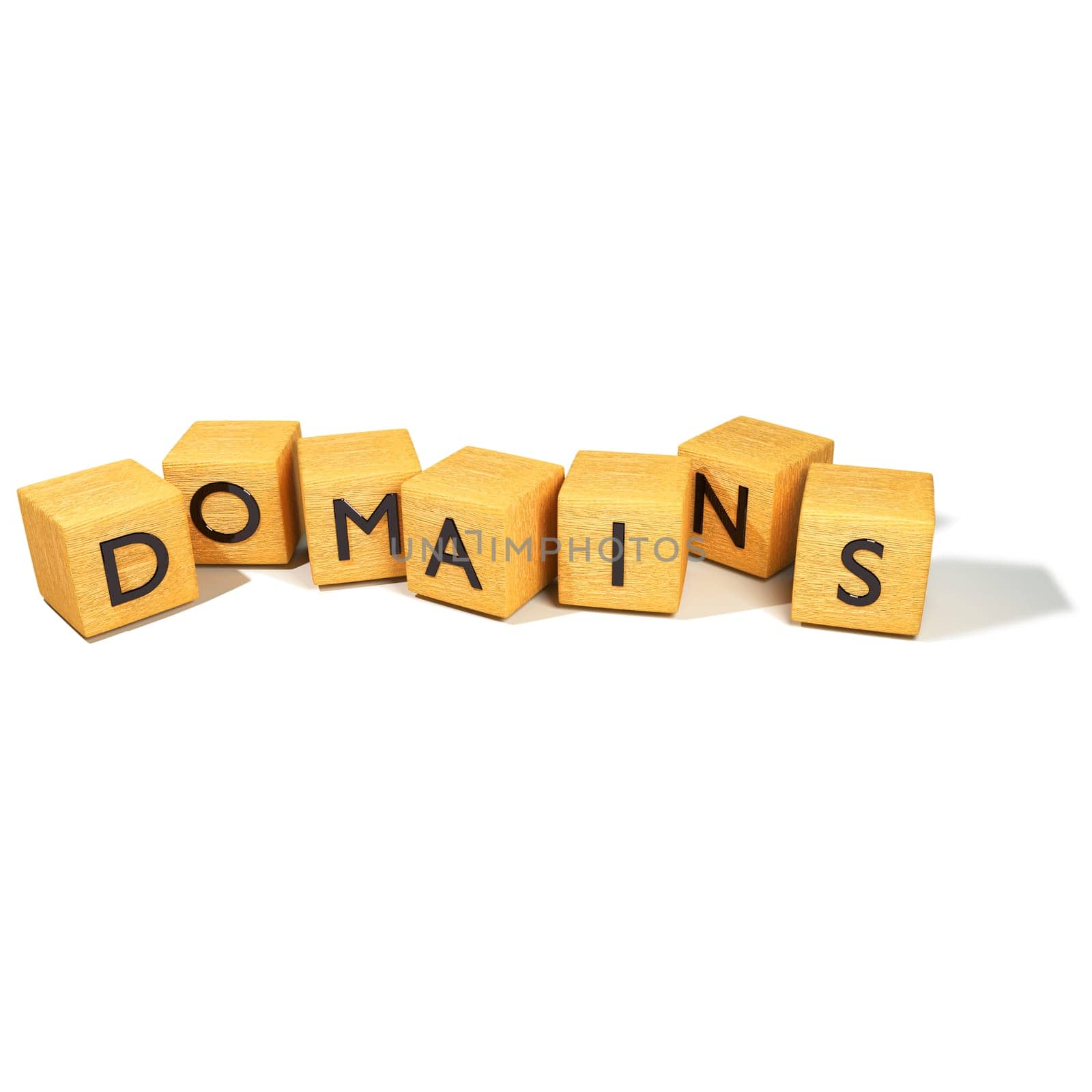 Cube sleds with domains