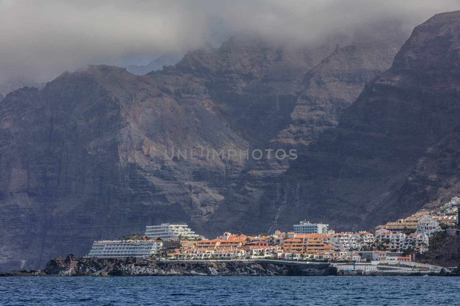 Acantilados de Los Gigantes. Provincia Santa Cruz de Tenerife..Spania