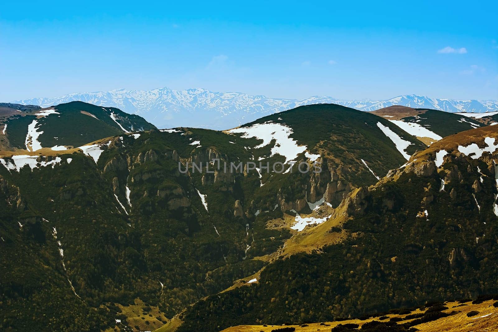 Bucegi Mountains (South Carphatians) in Romania