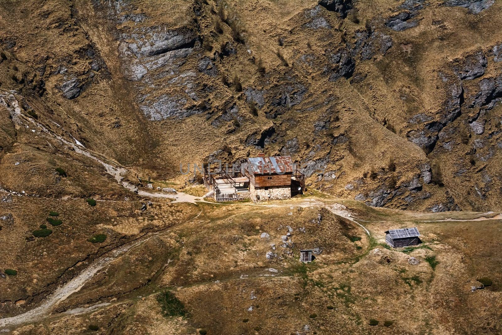House in the Bucegi Mountains (South Carphatians) Romania