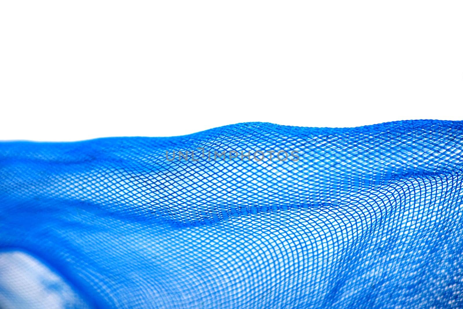 Abstract blue color isolated on white background for design