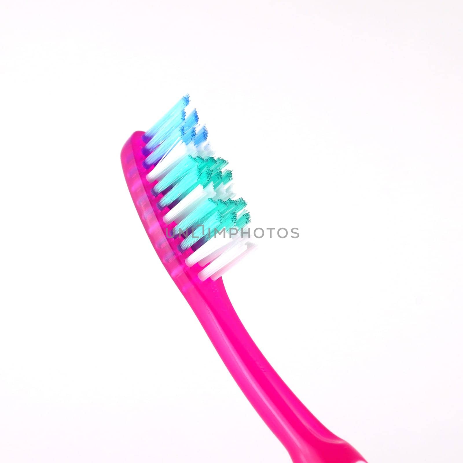 Tooth-brush over white