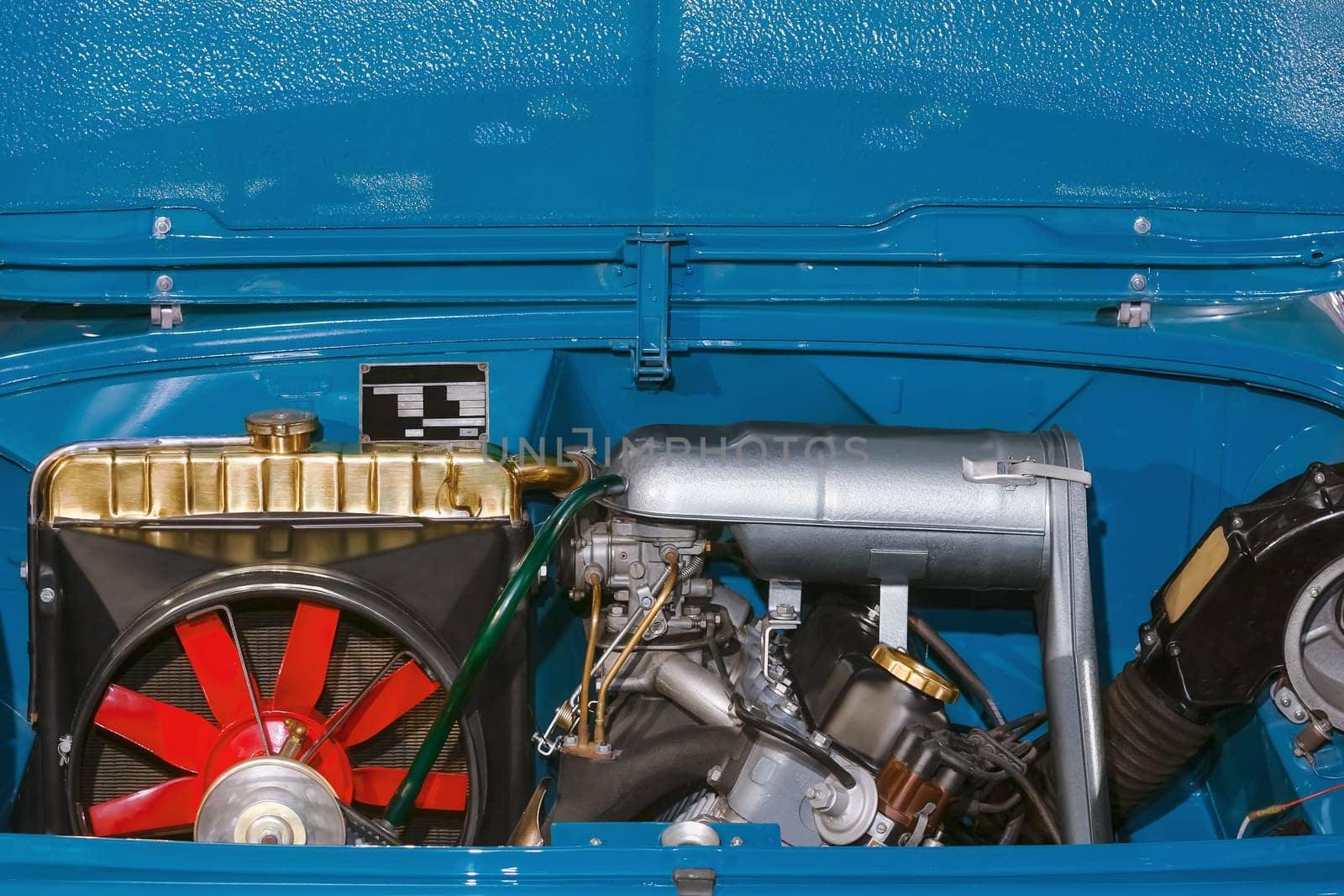 Under the Hood of an Old Car