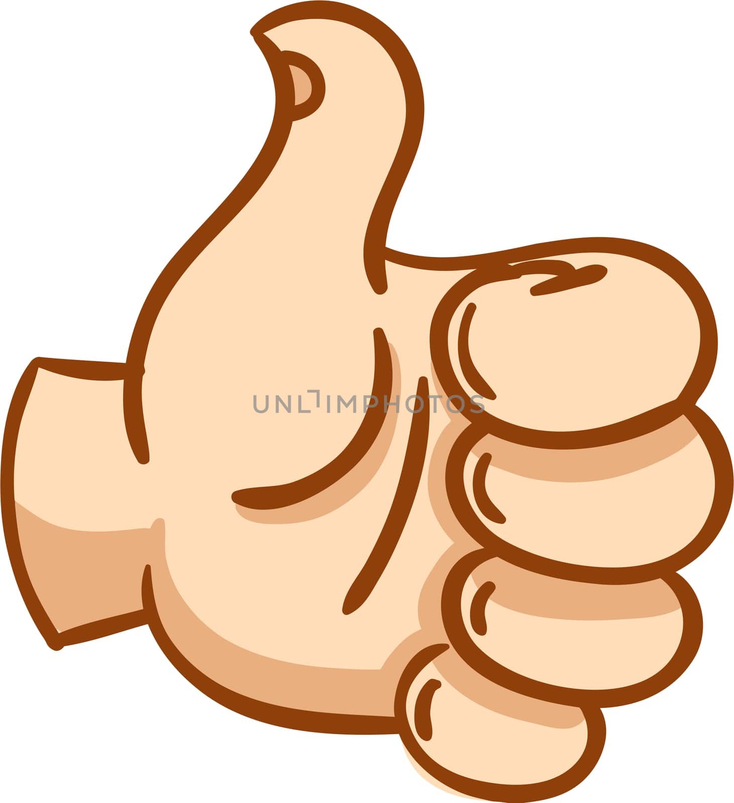 like ok gesture finger arm illustration positive