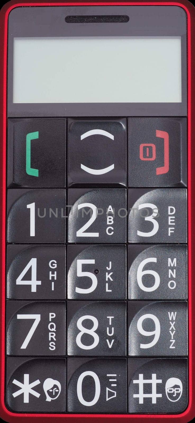 Seniors' mobile phone