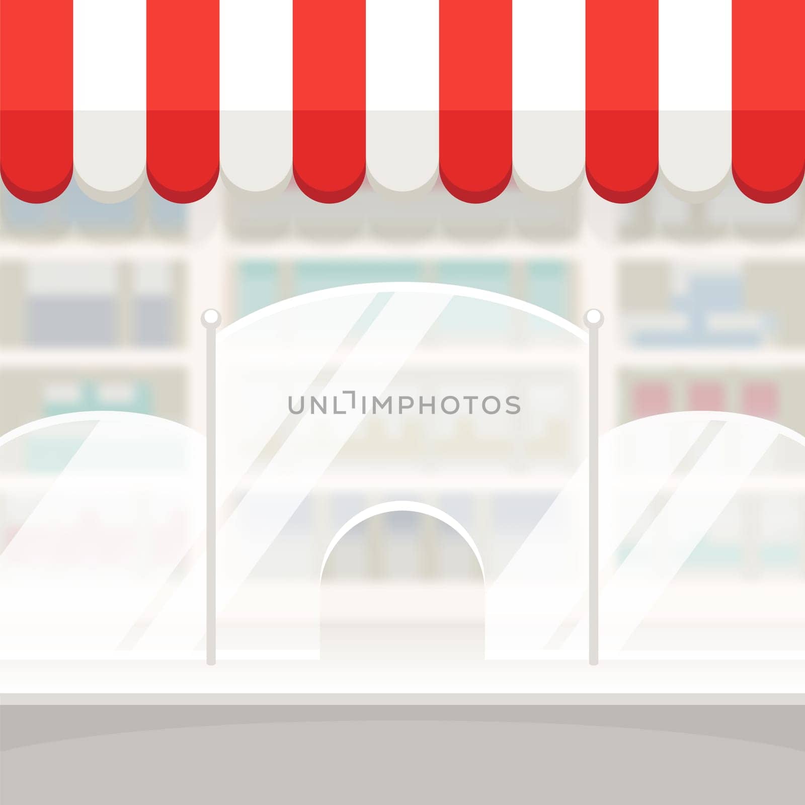 Facade of a Shop Store or Pharmacy Background. Clipping paths included in additional jpg format