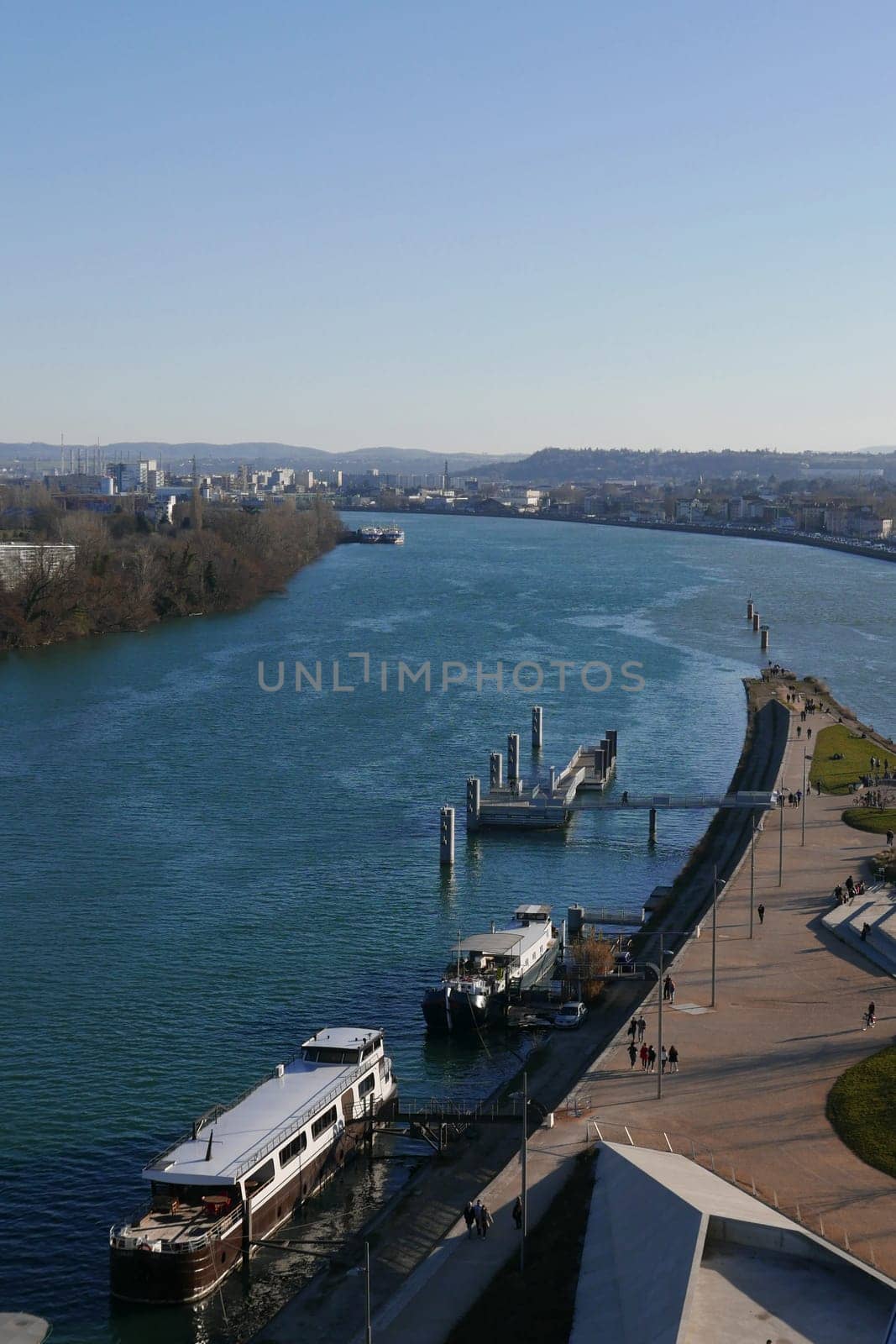 Tourism in the city of lyon, rhone alpes region in france