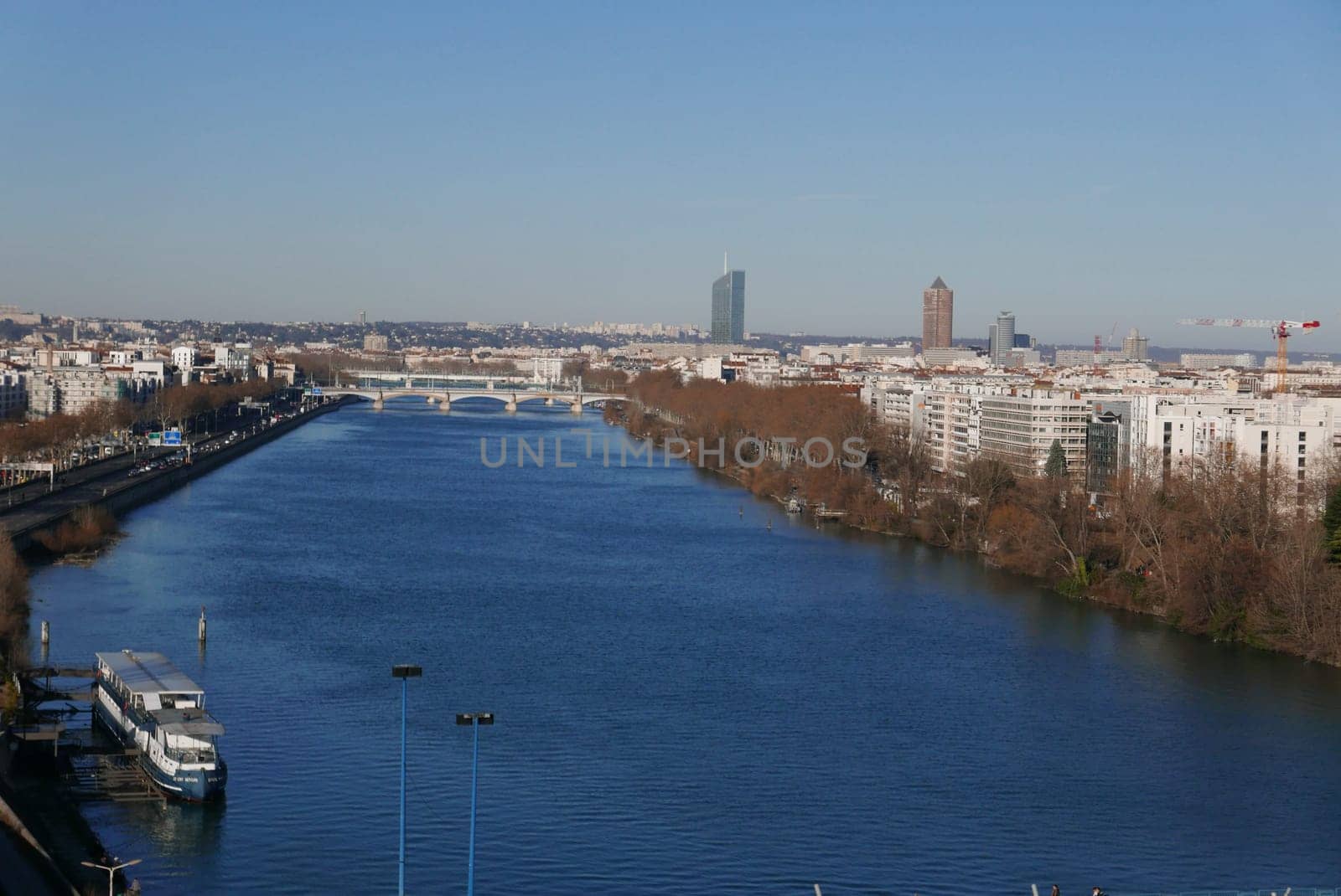 Tourism in the city of lyon, rhone alpes region in france