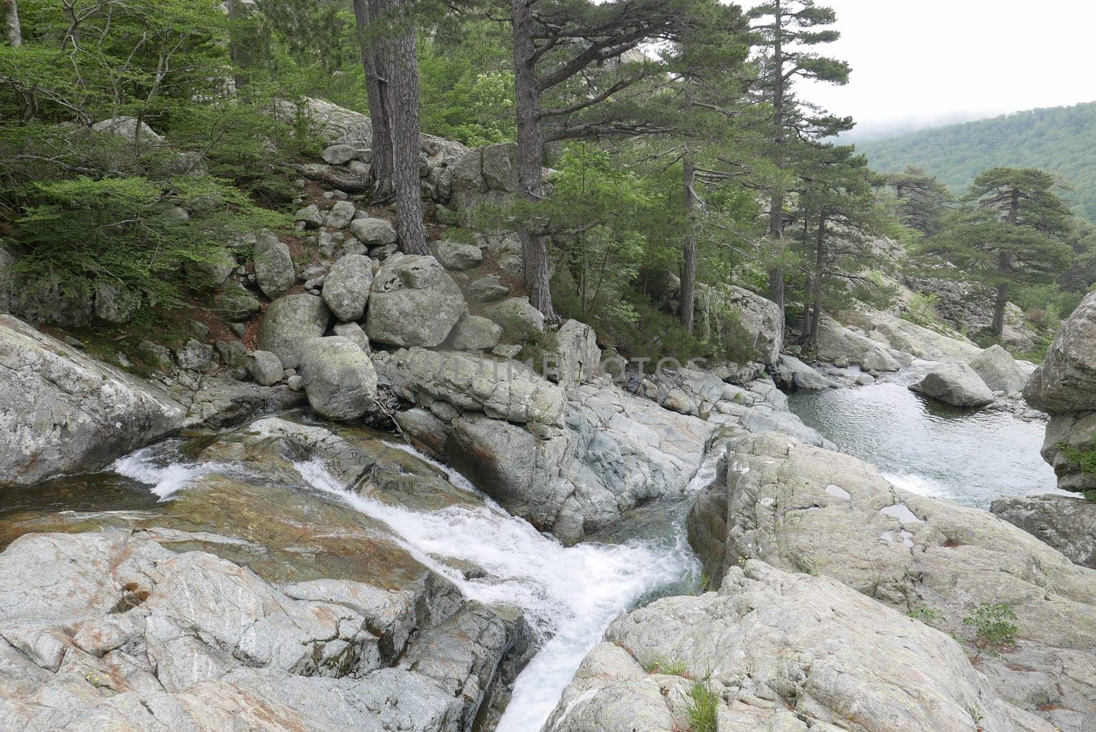 Holidays in southern Corsica..Discover the mountain landscapes of this beautiful region of France