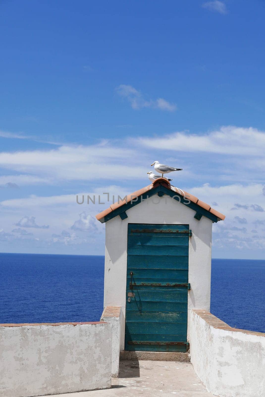 Holidays in southern Corsica..Discovery of the Sanguinaires Islands, next to the city of Ajaccio