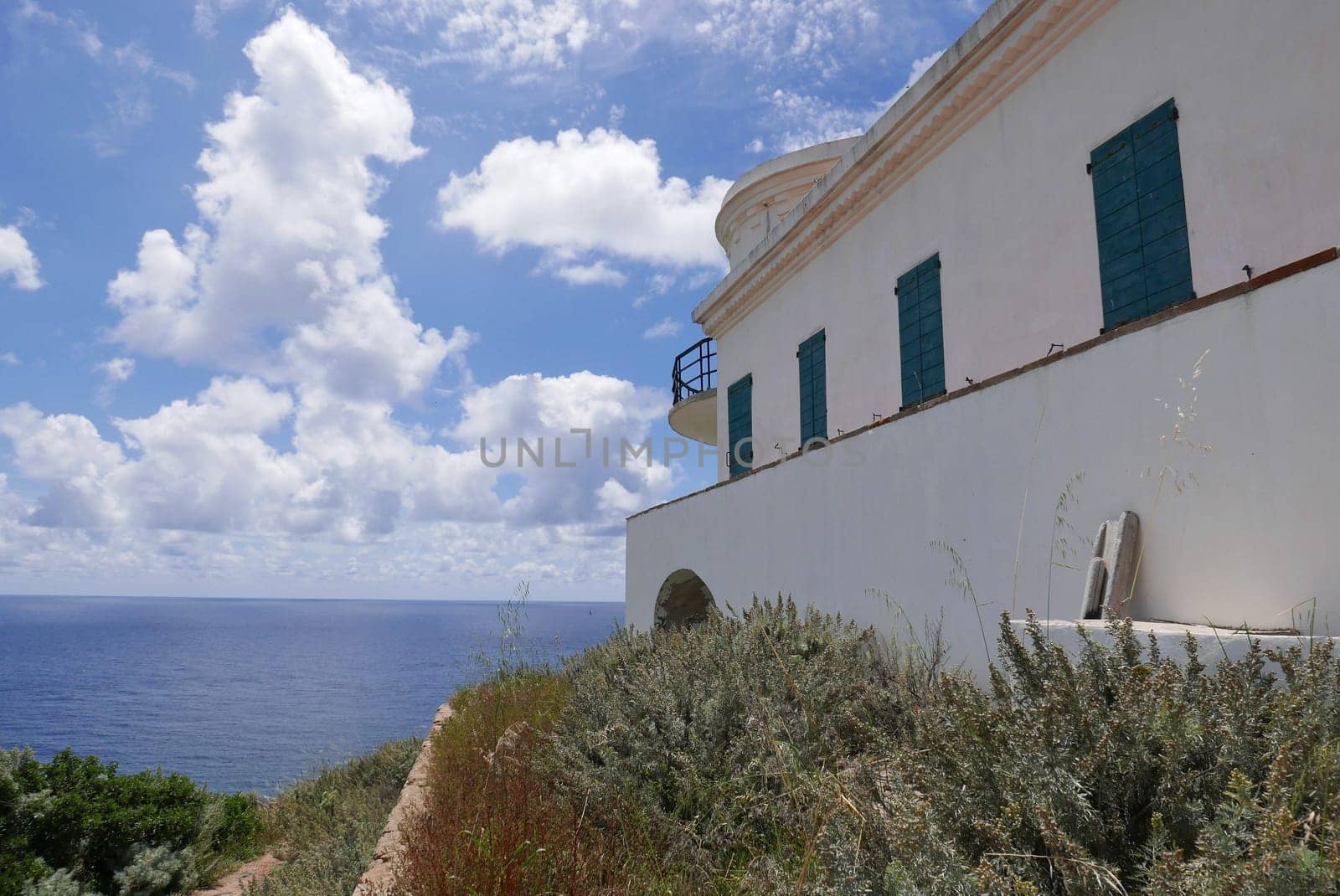 Holidays in southern Corsica..Discovery of the Sanguinaires Islands, next to the city of Ajaccio