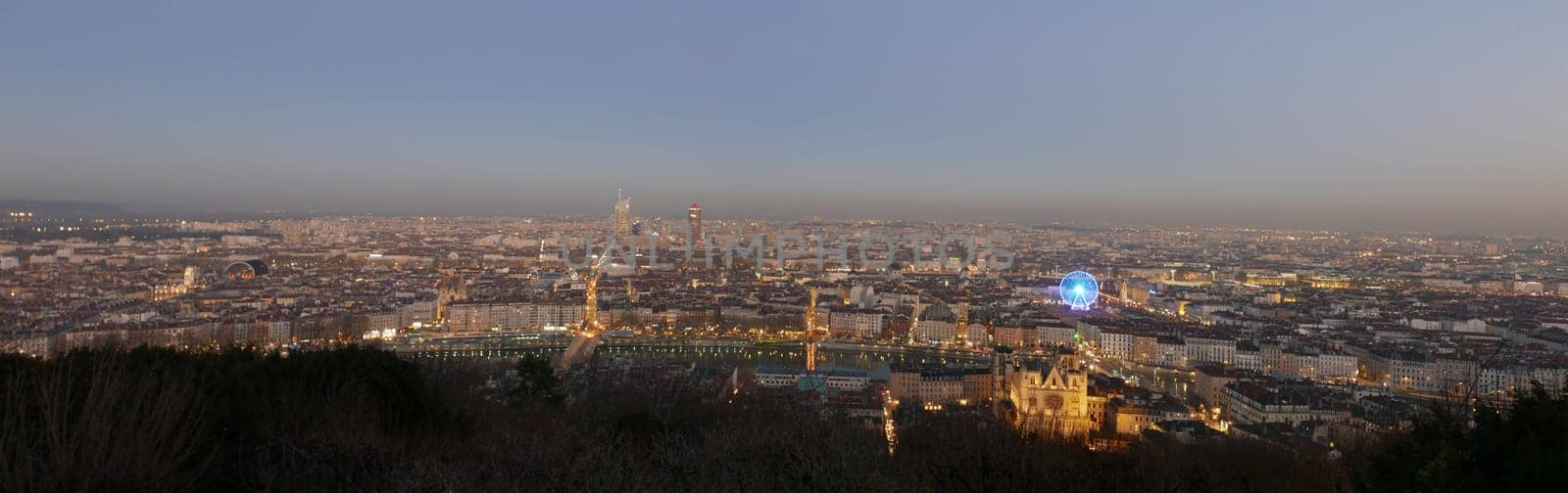 Tourism in the city of lyon, rhone alpes region in france
