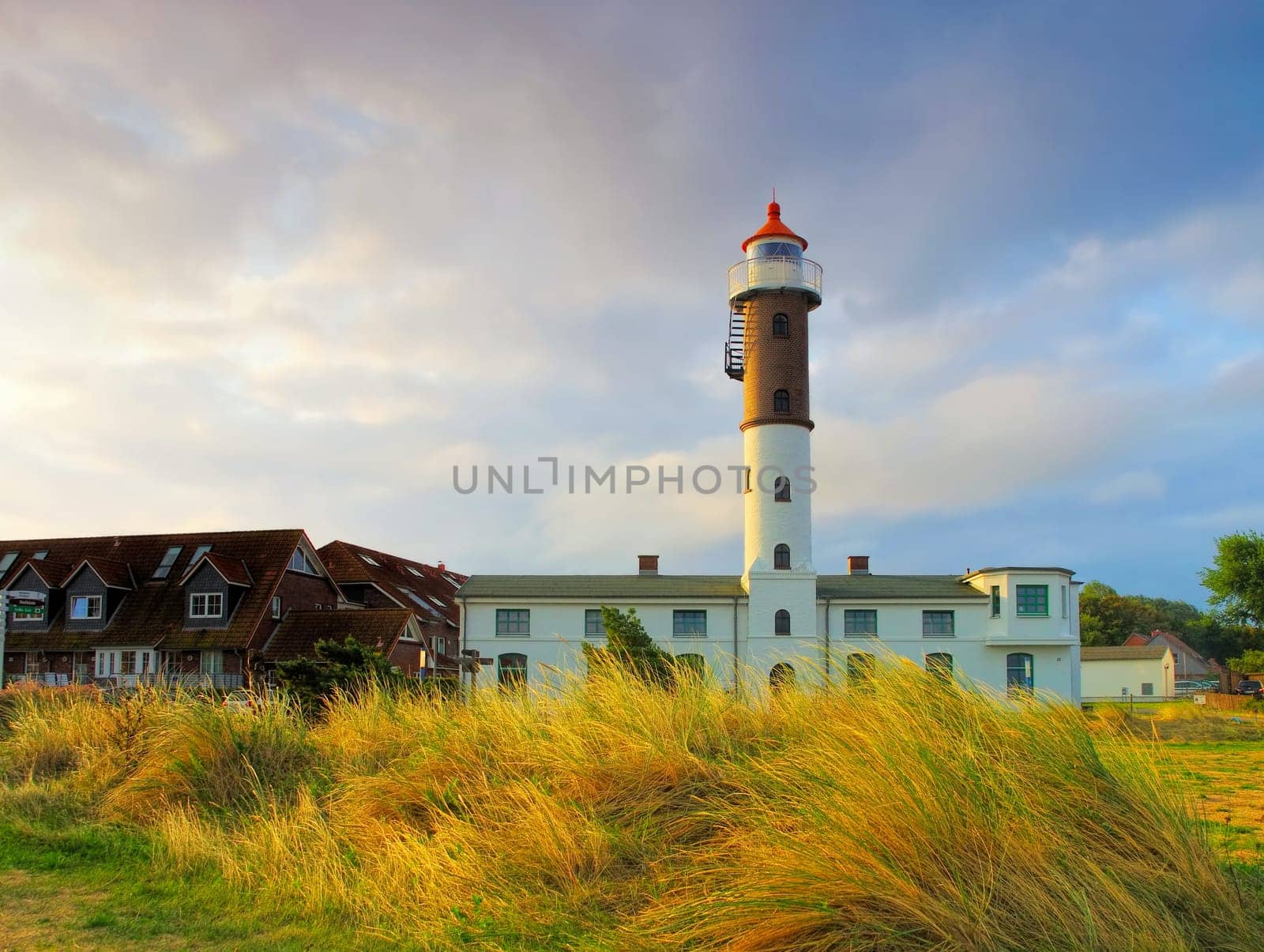 the lighthouse in Timmendorf on the island of Poel in northern Germany