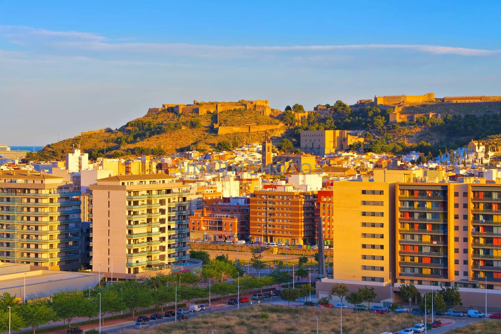the old town of Sagunt, Valencia in Spain