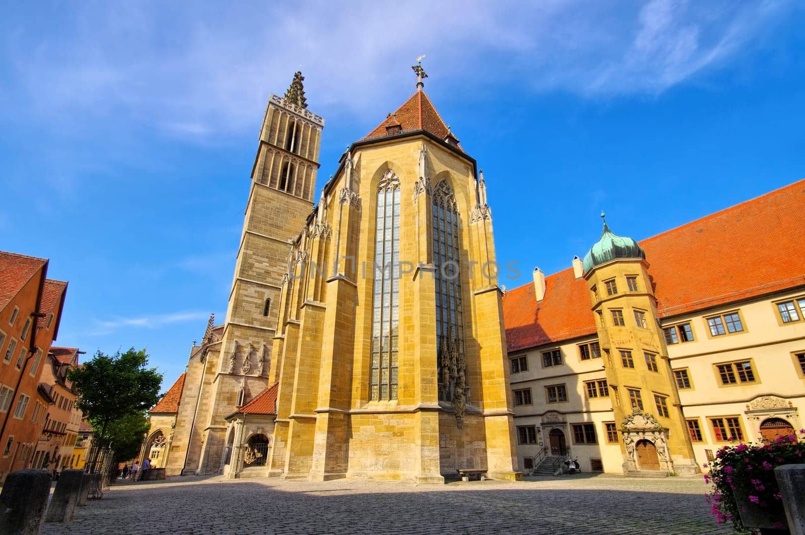 Rothenburg in Germany, the church St. Jakob