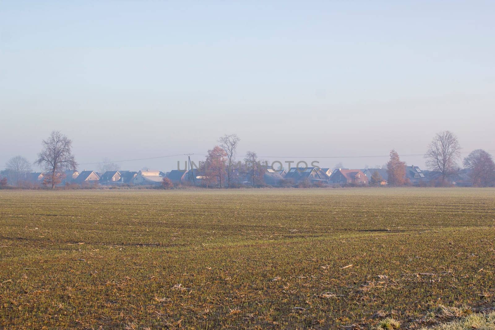German countryside landscape, Lower Rhine Region, Geldern