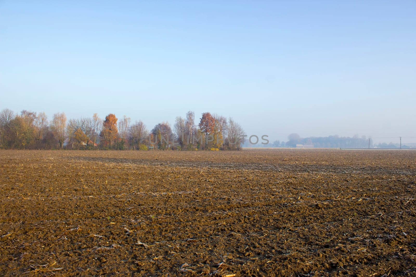 German countryside landscape, Lower Rhine Region, Geldern