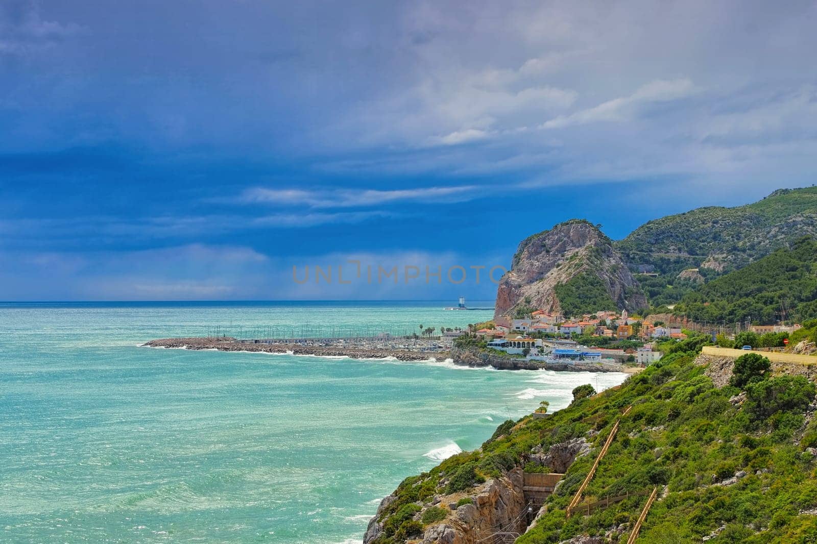 Garraf near Barcelona, Costa de Garraf, Catalonia in Spain