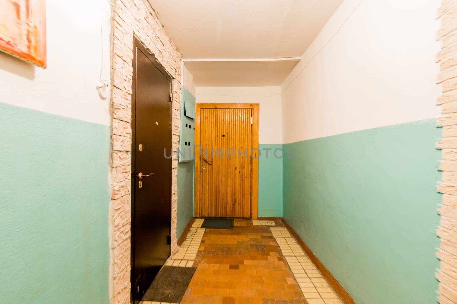 Russia, Moscow- August 01, 2019: interior room apartment public place, staircase