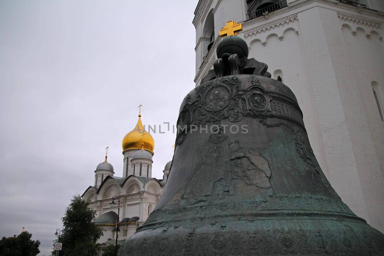 The broken bell in the Kremlin in Moscow
