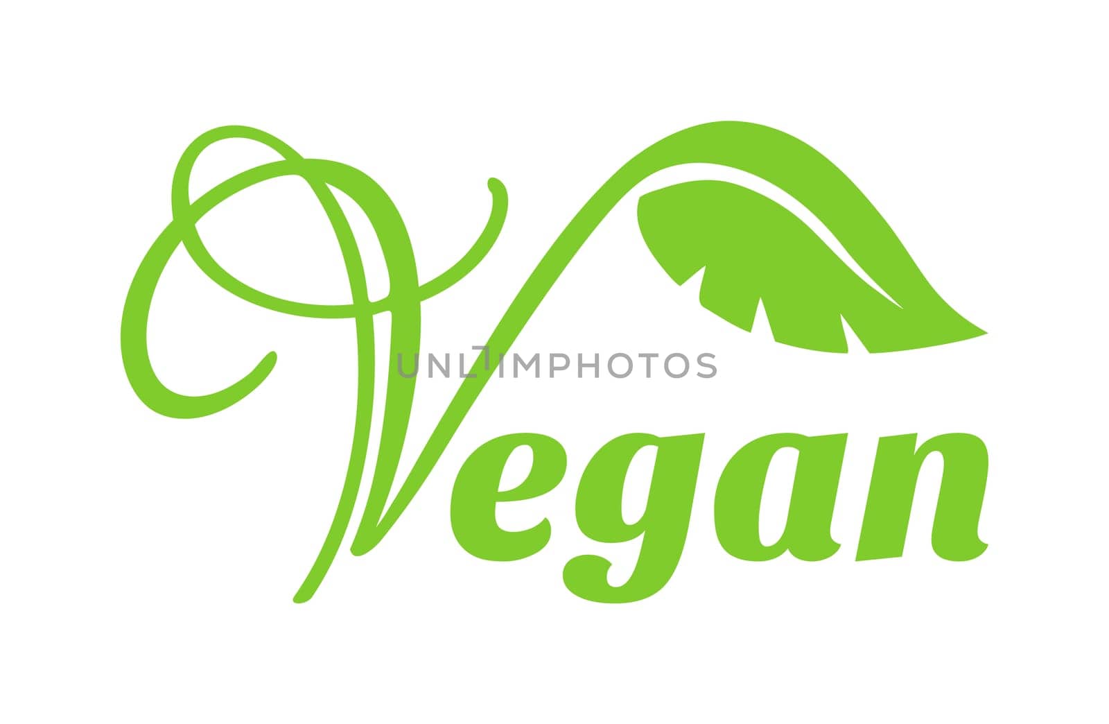 vegan food green health natural illustration eco