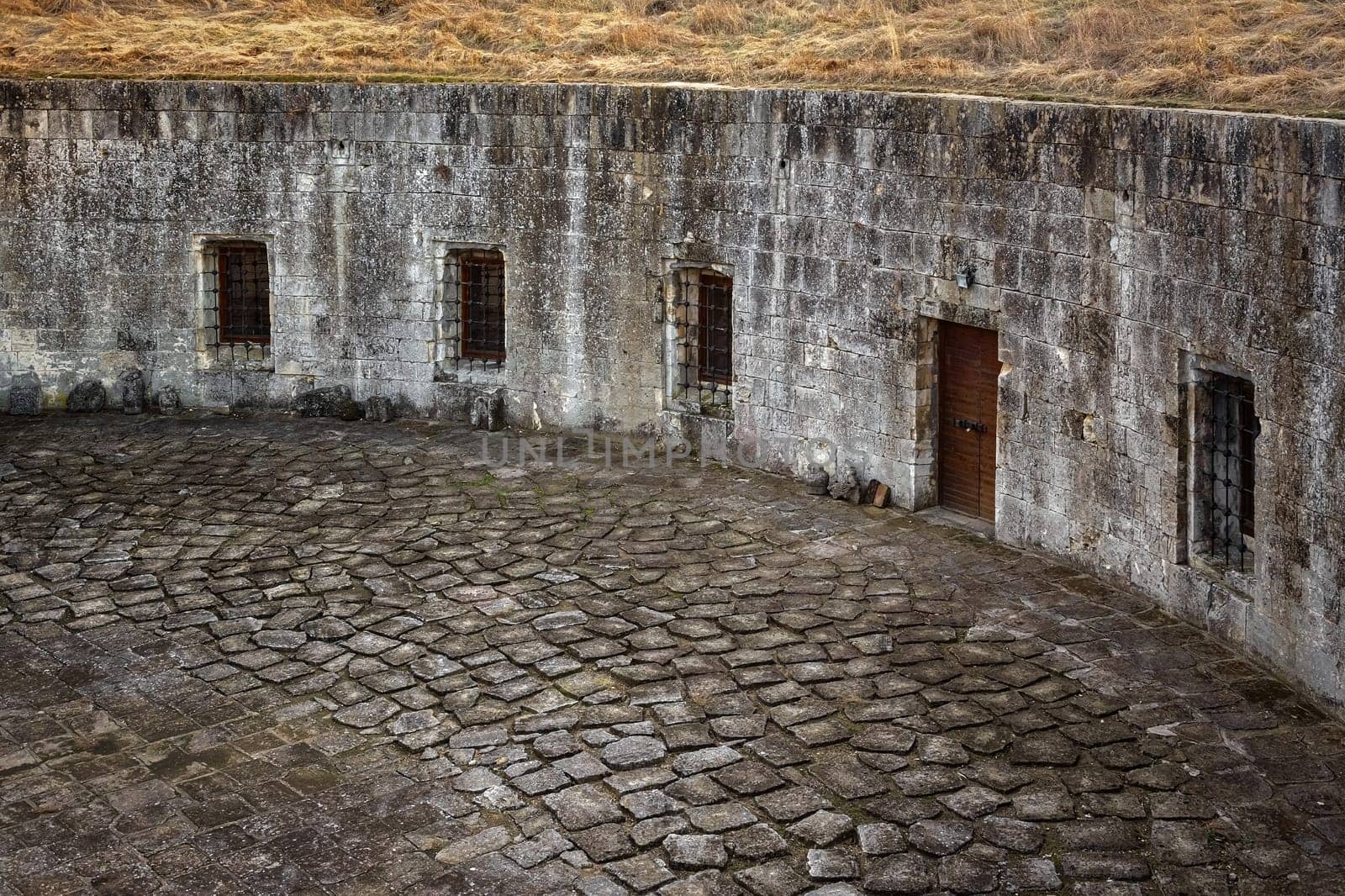 Courtyard of an Old Fortress in Bulgaria