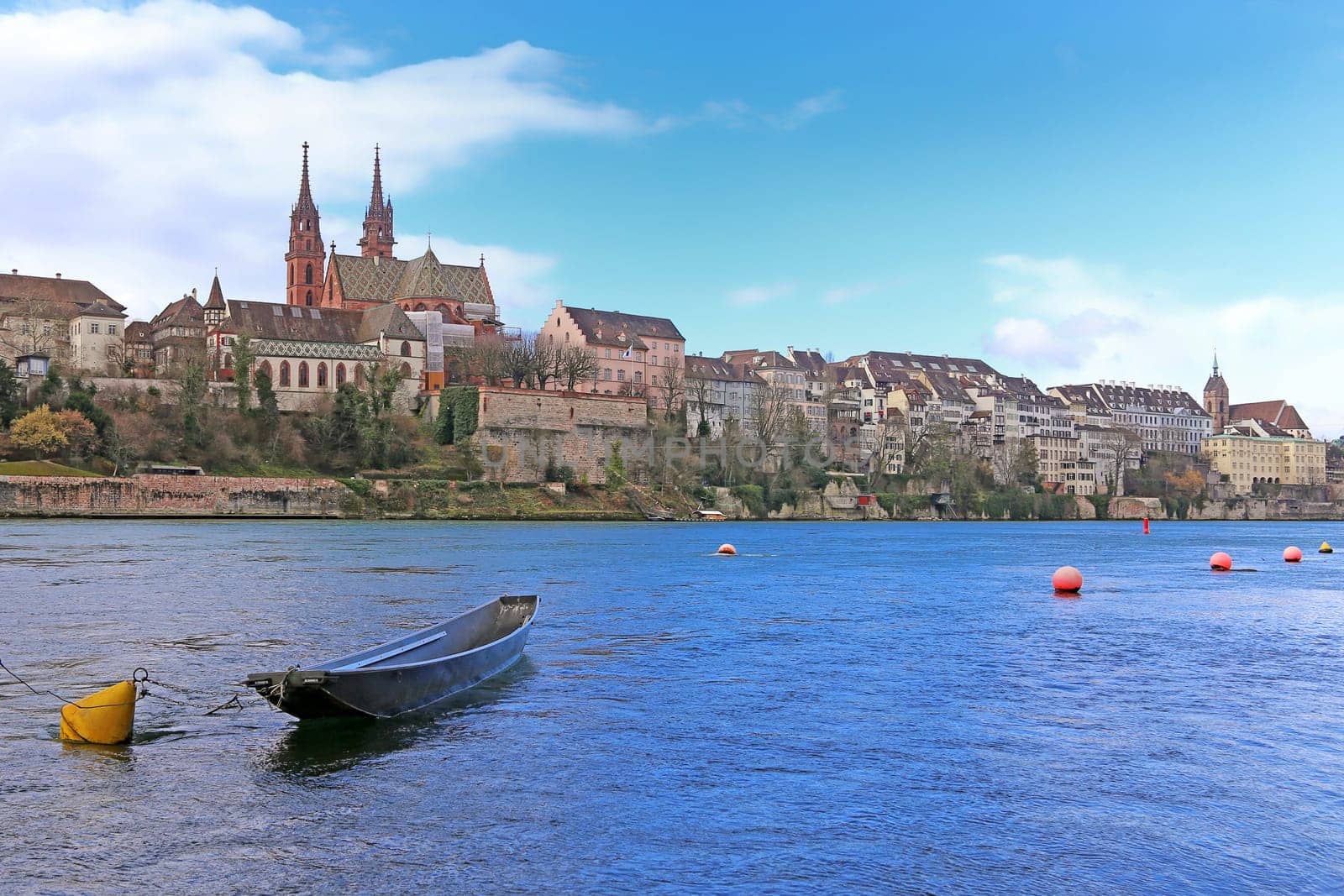 Rhine and Münster in Basel