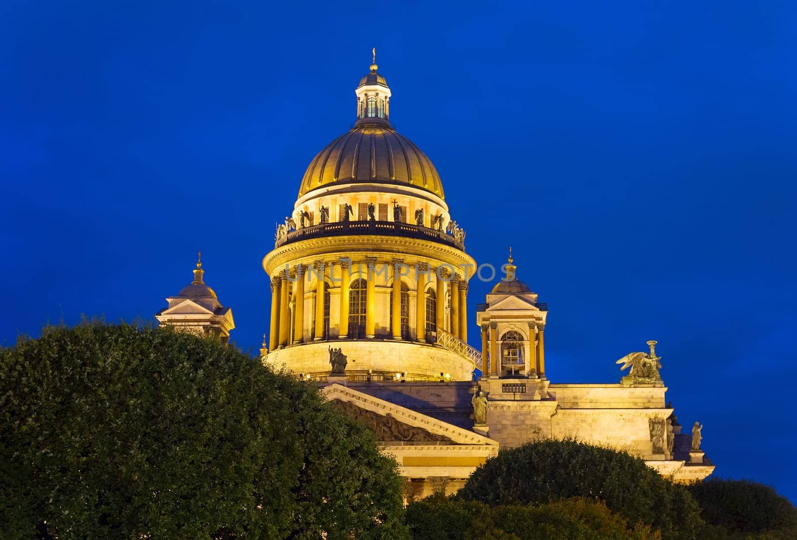 Saint Isaac's Cathedral or Isaakievskiy Sobor. Saint Petersburg, Russia.