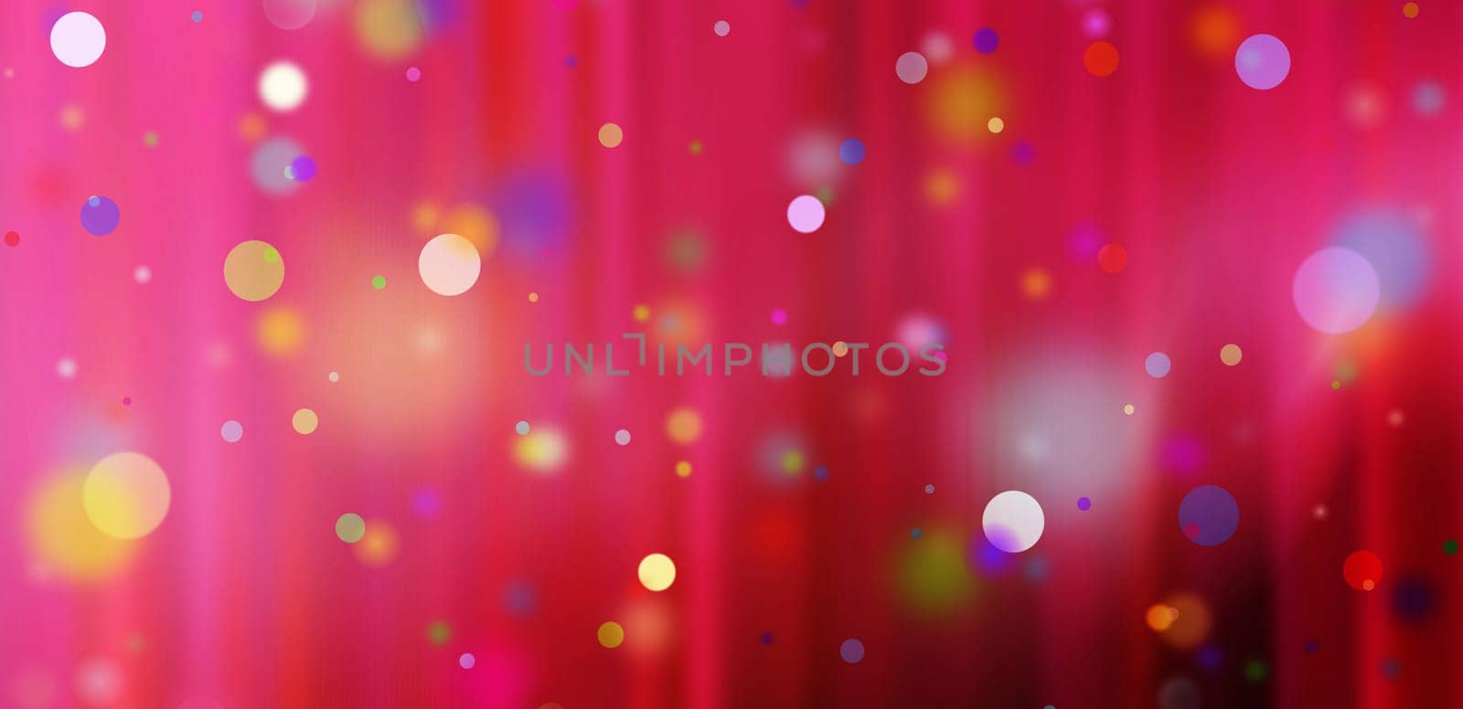 curtain confetti colorful graphic