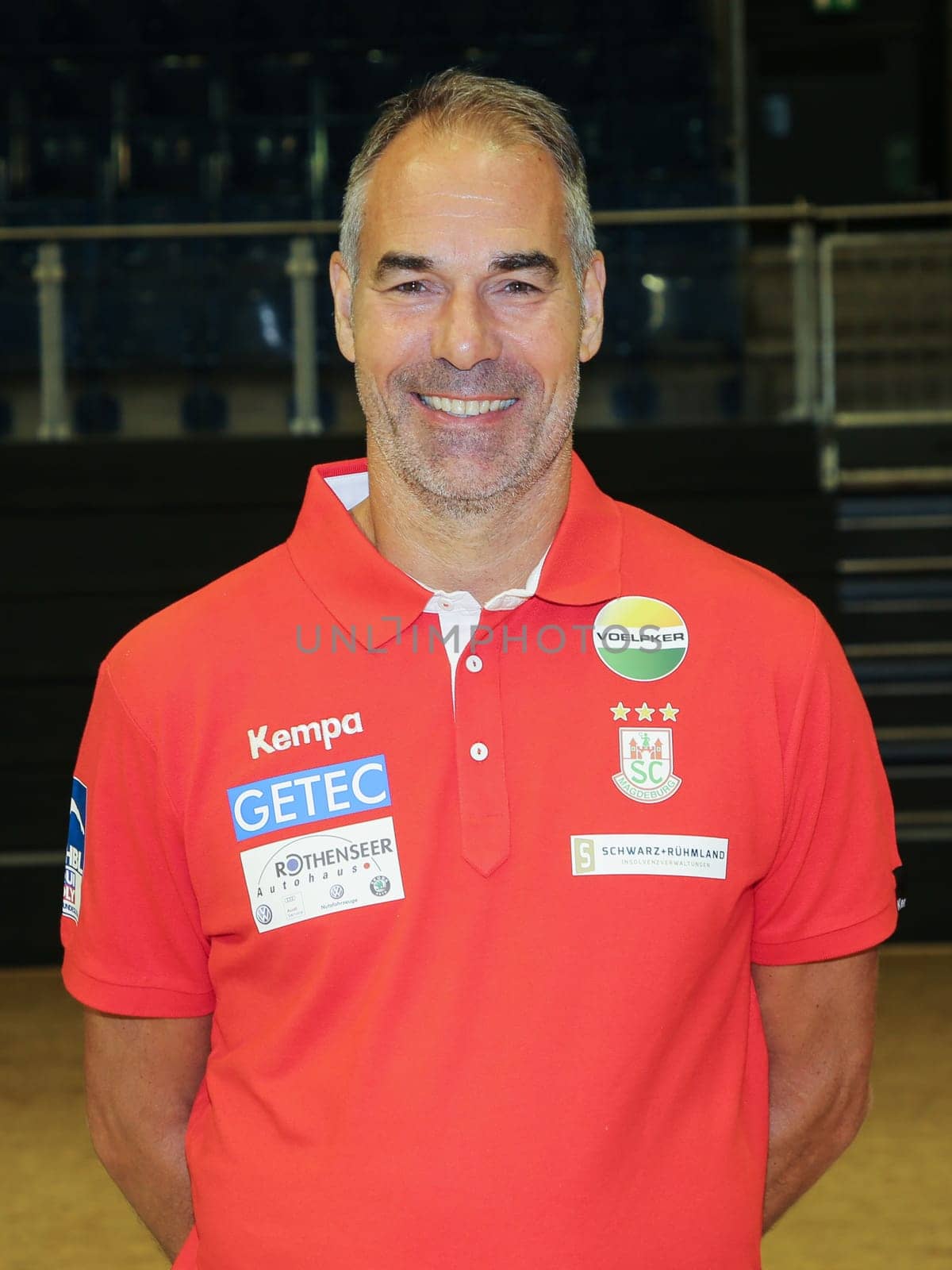 swedish handball goalkeeper coach Tomas Svensson, SC Magdeburg, Liqui Moly HBL, Handball-Bundesliga Season 2019-20