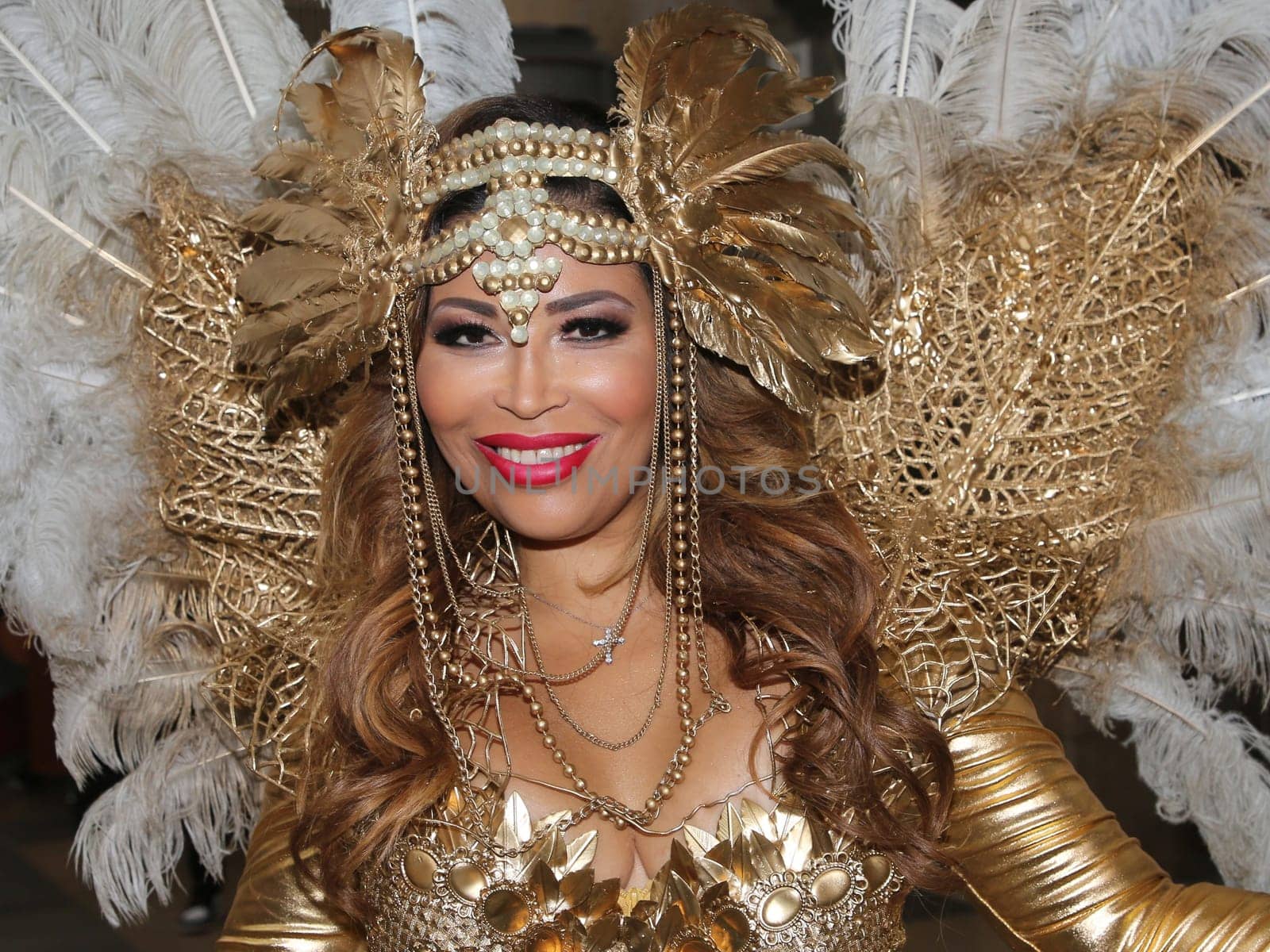 German reality TV actress Patricia Blanco at the erotic fair Venus 2019 in Berlin