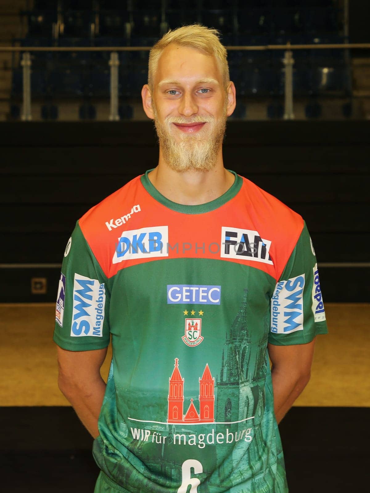 german handball player Matthias Musche, SC Magdeburg, Liqui Moly HBL, Handball-Bundesliga Season 2019-20