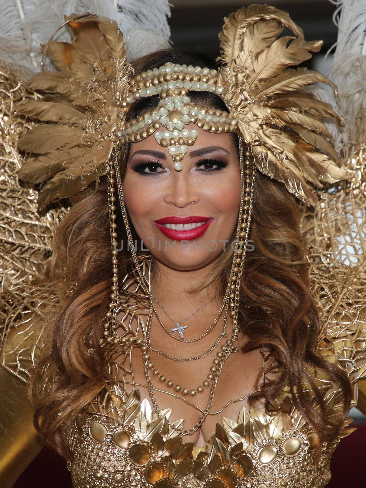 German reality TV actress Patricia Blanco at the erotic fair Venus 2019 in Berlin