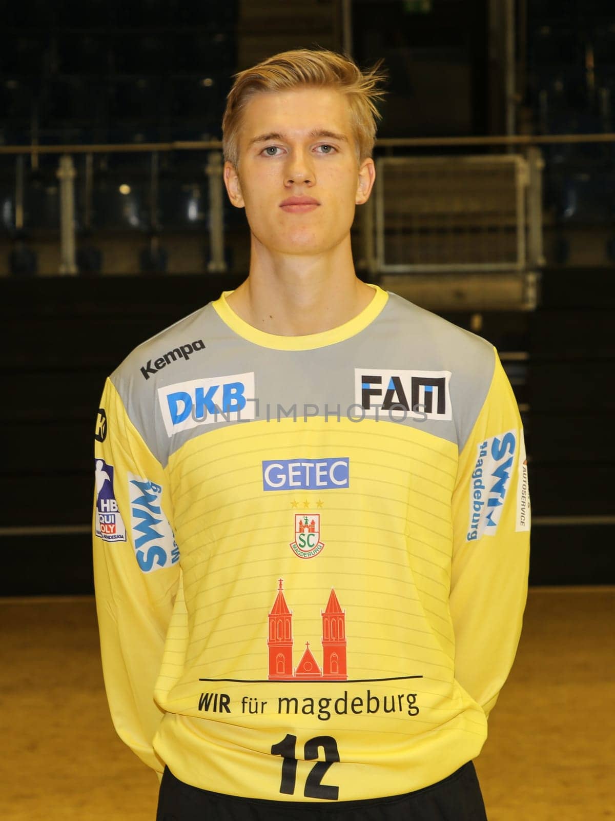 swedish handball goalkeeper Tobias Thulin, SC Magdeburg, Liqui Moly HBL, Handball-Bundesliga Season 2019-20