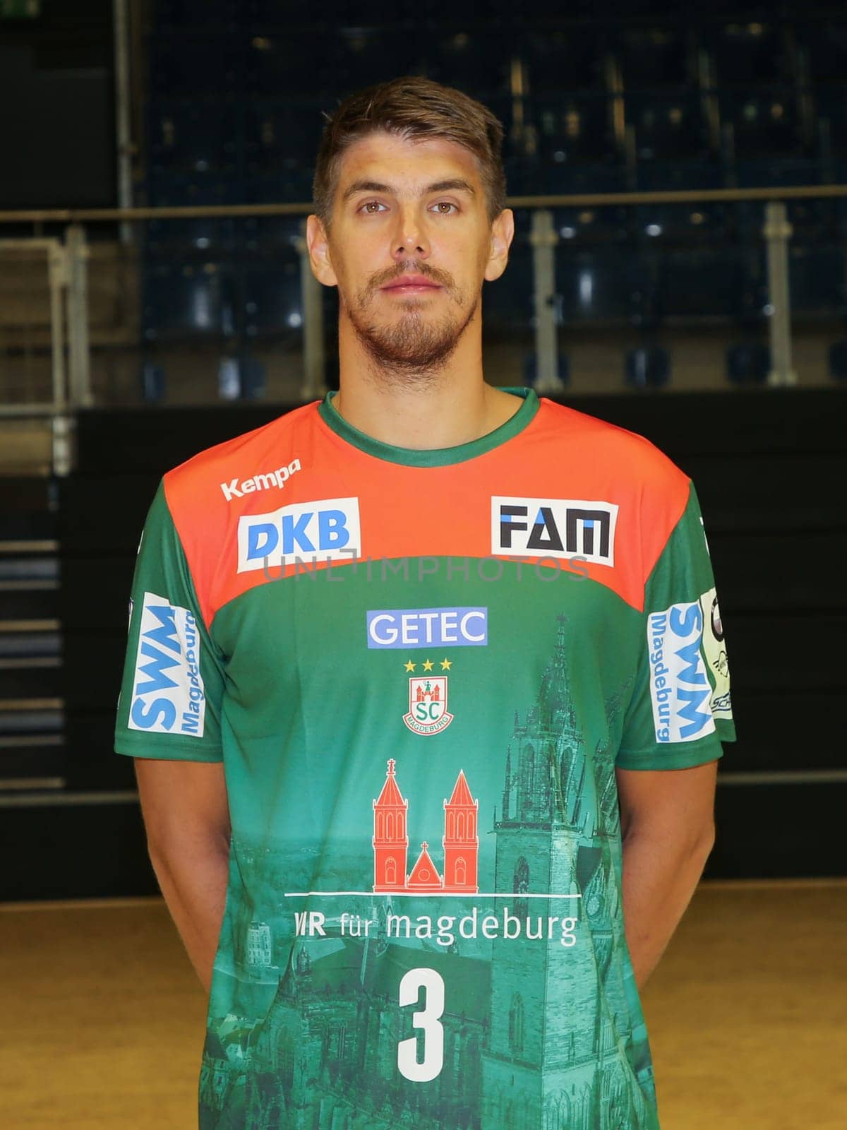 polish handball player Piotr Chrapkowski, SC Magdeburg, Liqui Moly HBL, Handball-Bundesliga Season 2019-20
