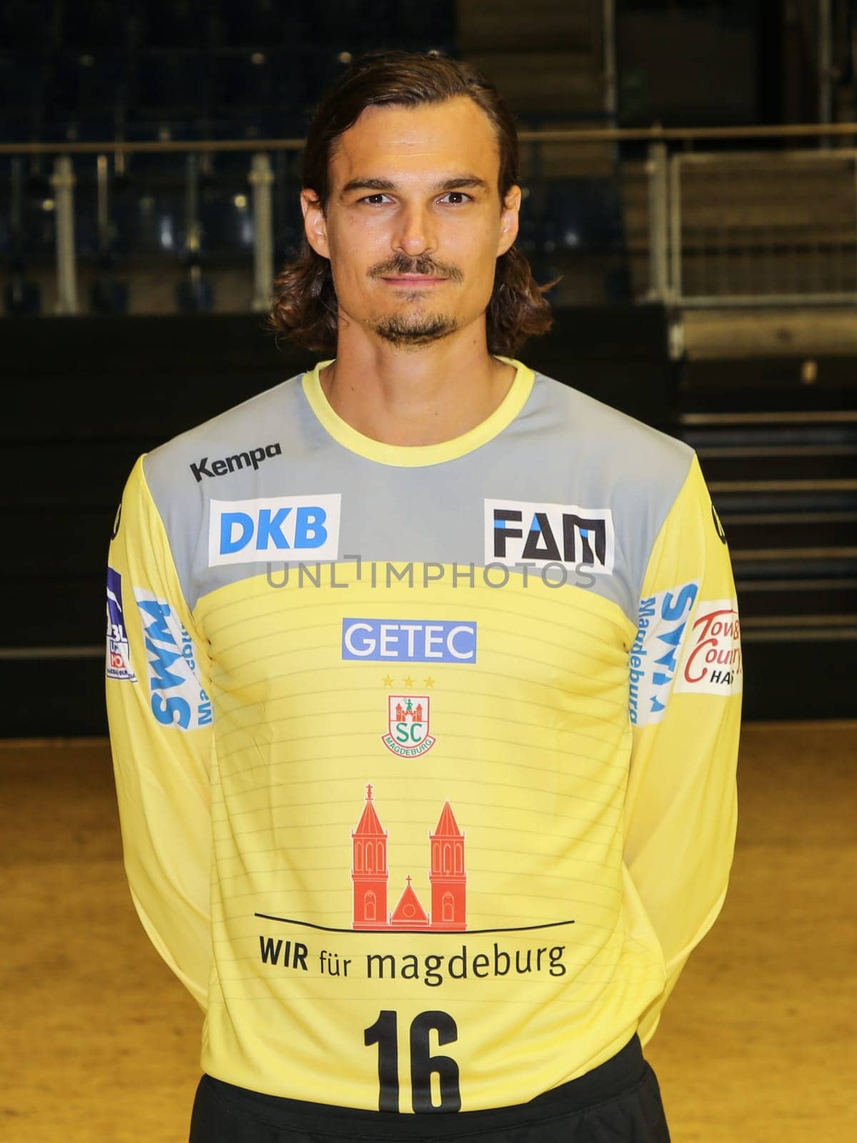 danish handball Goalkeeper Jannick Green, SC Magdeburg, Liqui Moly HBL, Handball-Bundesliga Season 2019-20