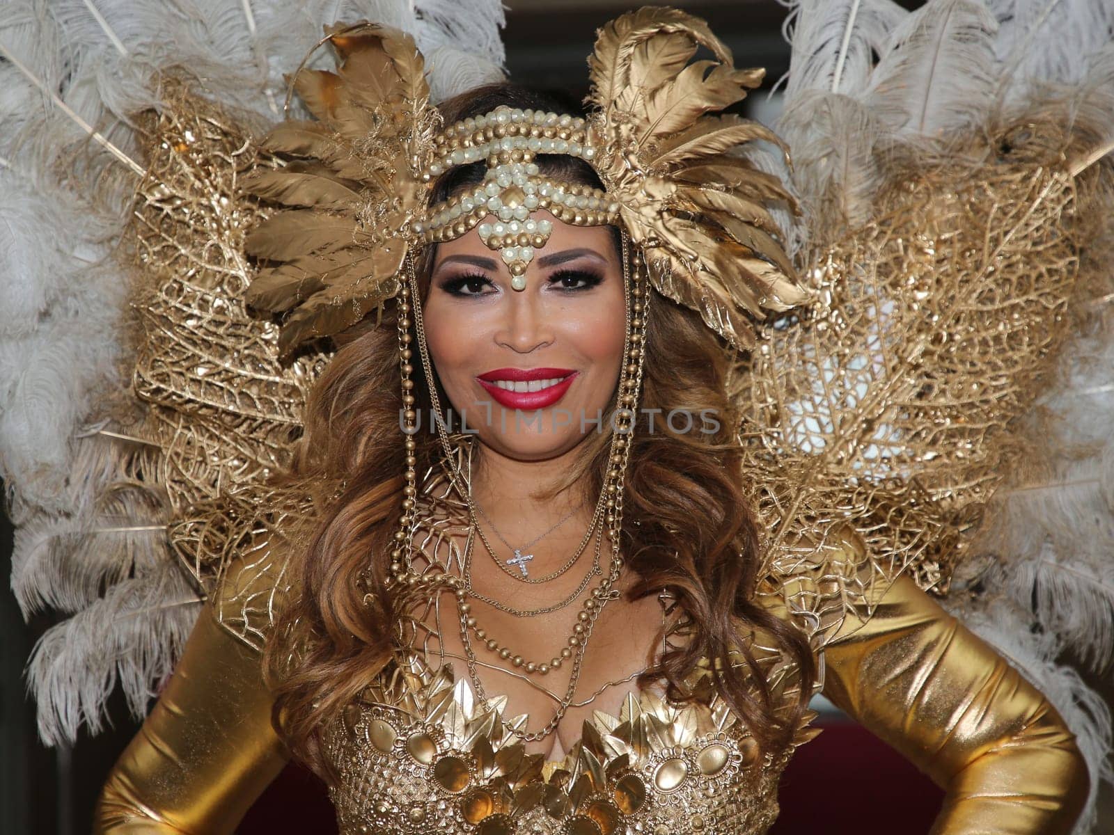 German reality TV actress Patricia Blanco at the erotic fair Venus 2019 in Berlin