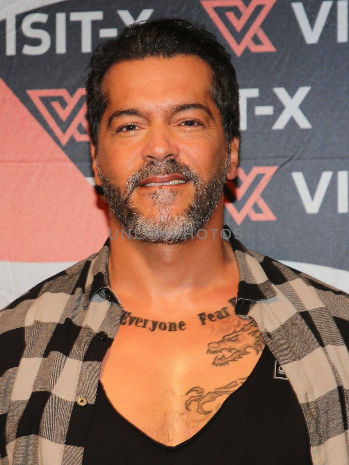 actor and model Aurelio Savina at the erotic fair Venus 2019 in Berlin