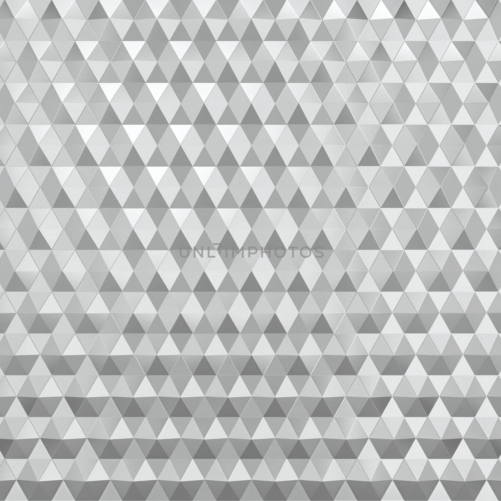 Abstract geometric pattern. 3d illustration isolated on white background