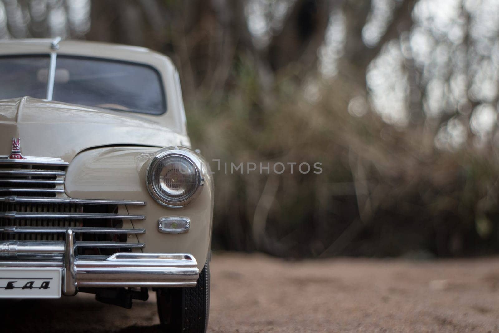 St. Petersburg, Russia, November 15, 2019. retro car GAZ M-20