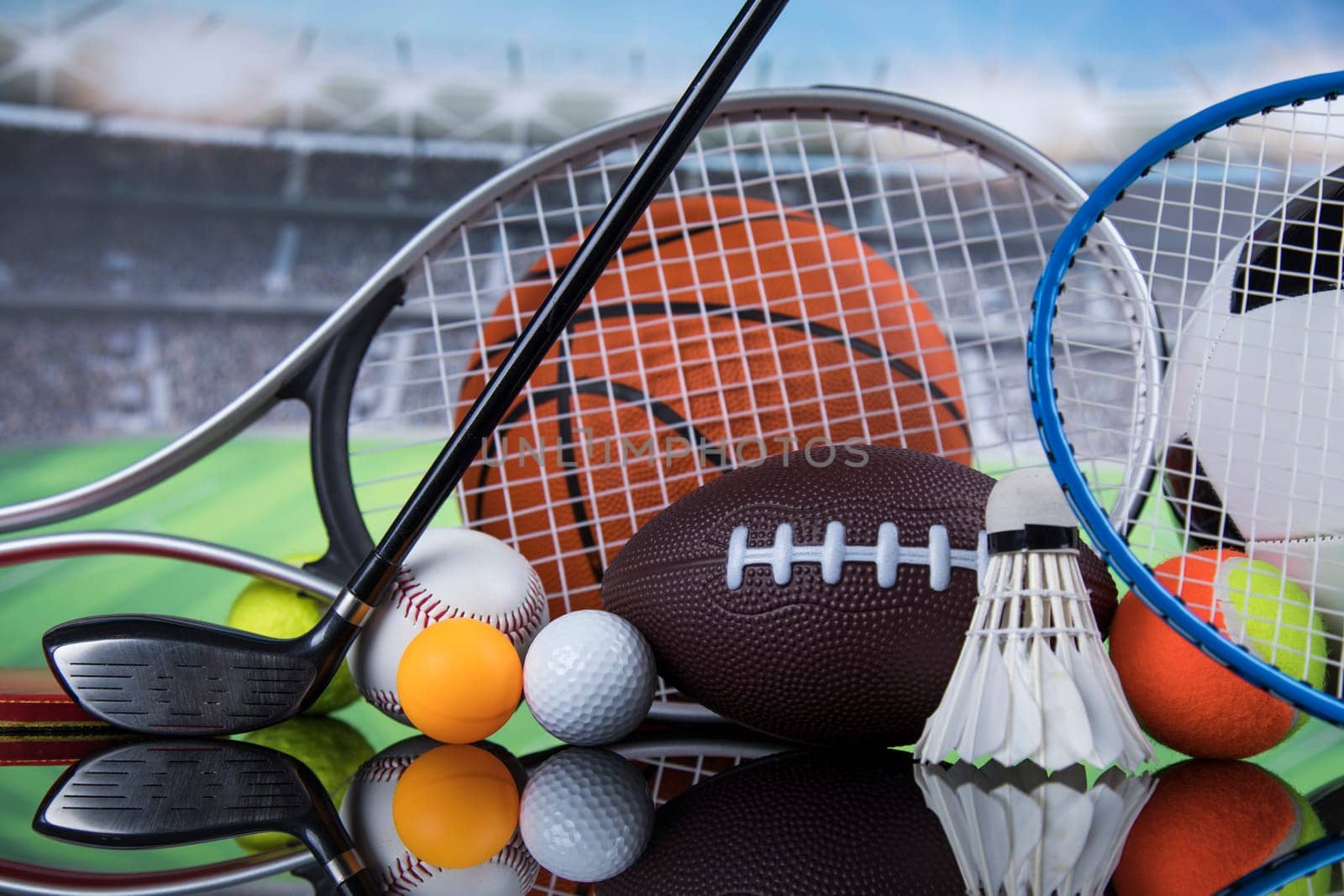 Balls, Sports Equipment, Winner background