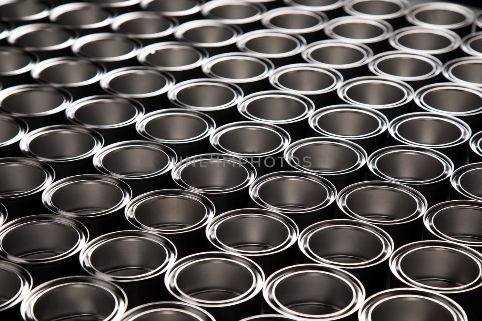 Tin metal cans, Painting background
